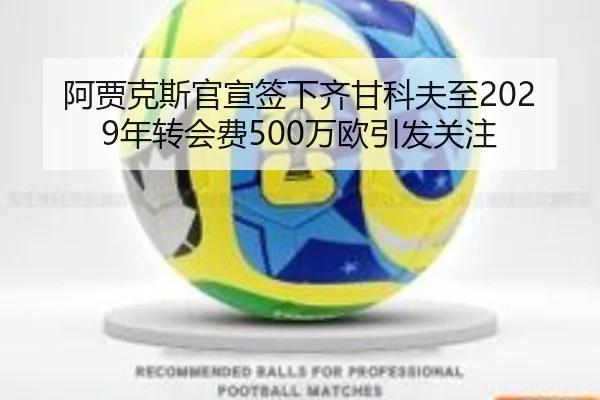 阿贾克斯官宣签下齐甘科夫至2029年转会费500万欧引发关注